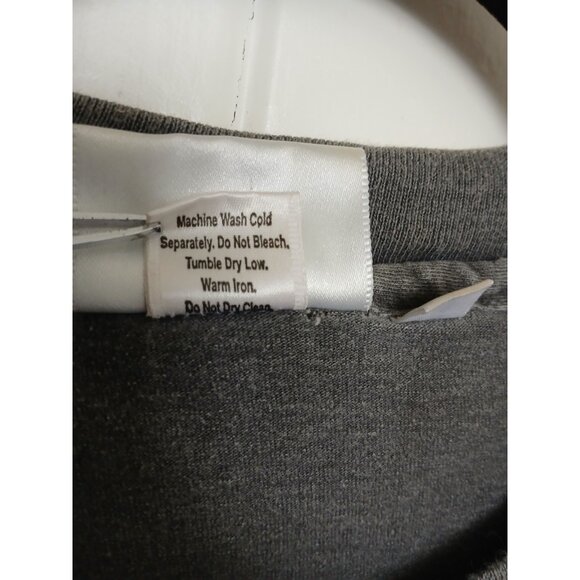 Vintage DKNY Spellout Graphic T Shirt Adult OSFA Cotton Made USA Short Sleeve - Picture 12 of 12